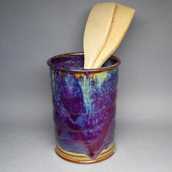 Utensil holder, WB purple