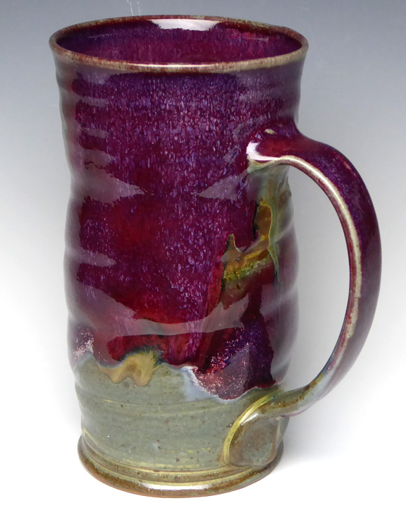 Purple Multi Colored Stein