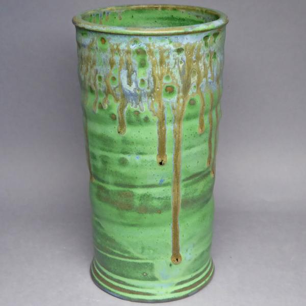 Wine chiller, green glaze picture