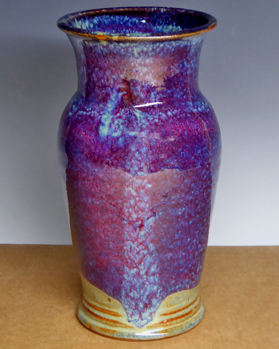 WB purple mini vase