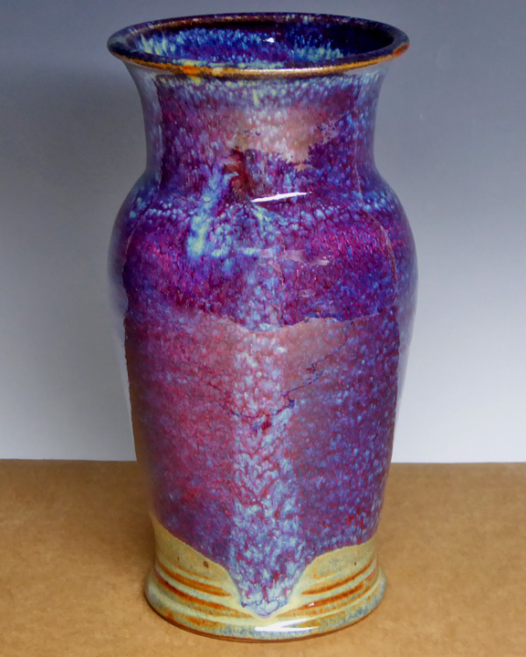 WB purple mini vase