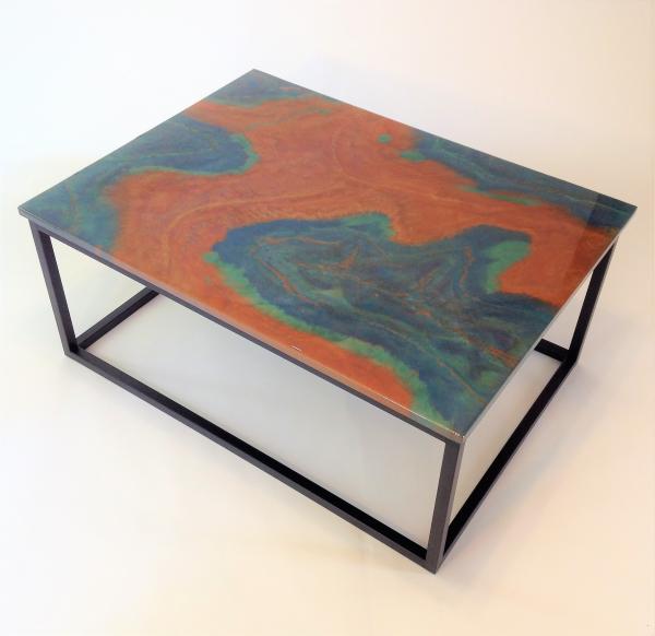 Caribbean Epoxy Coffee Table picture