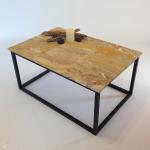 Travertine Stone Coffee Table
