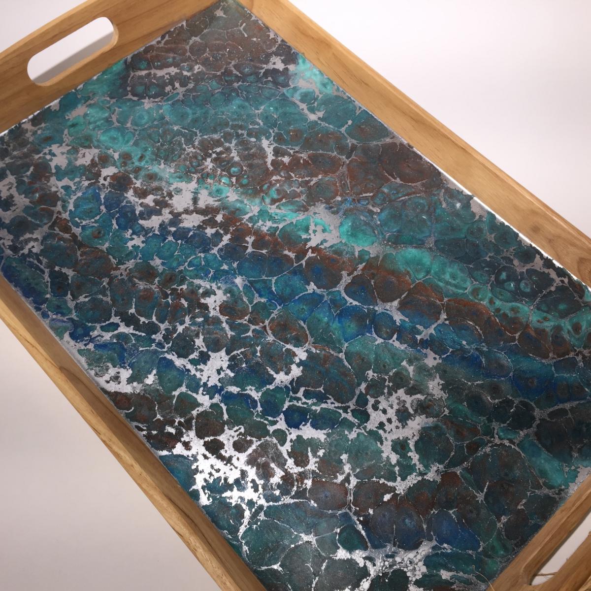 Rectangular Wood, 23" x 14" picture