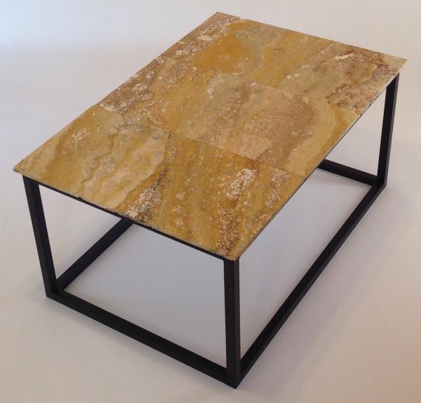 Travertine Stone Coffee Table picture