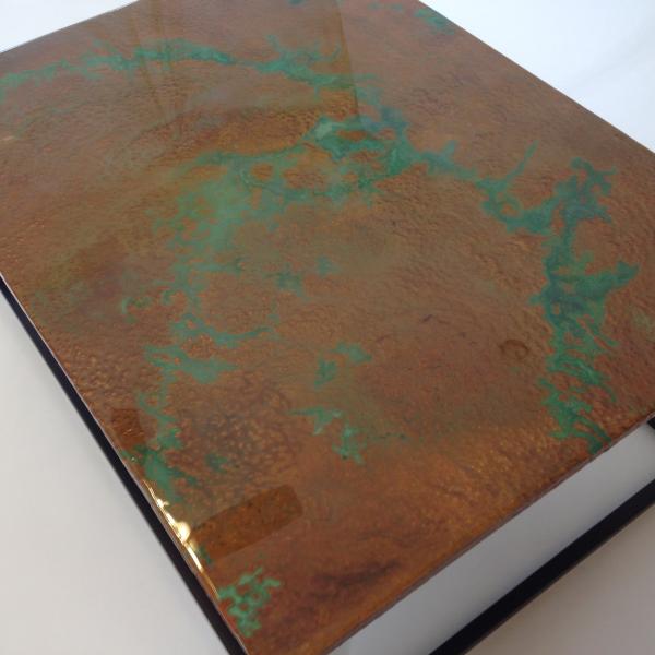 Hammered Copper Coffee Table picture
