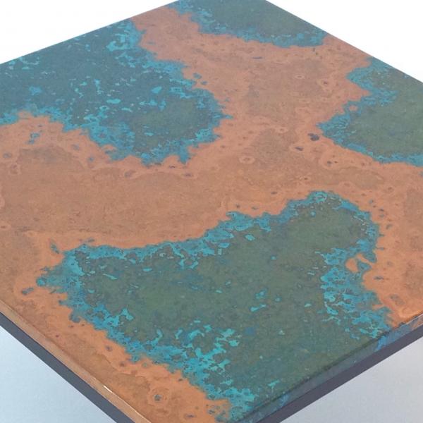 Coffee Table Patina Copper picture