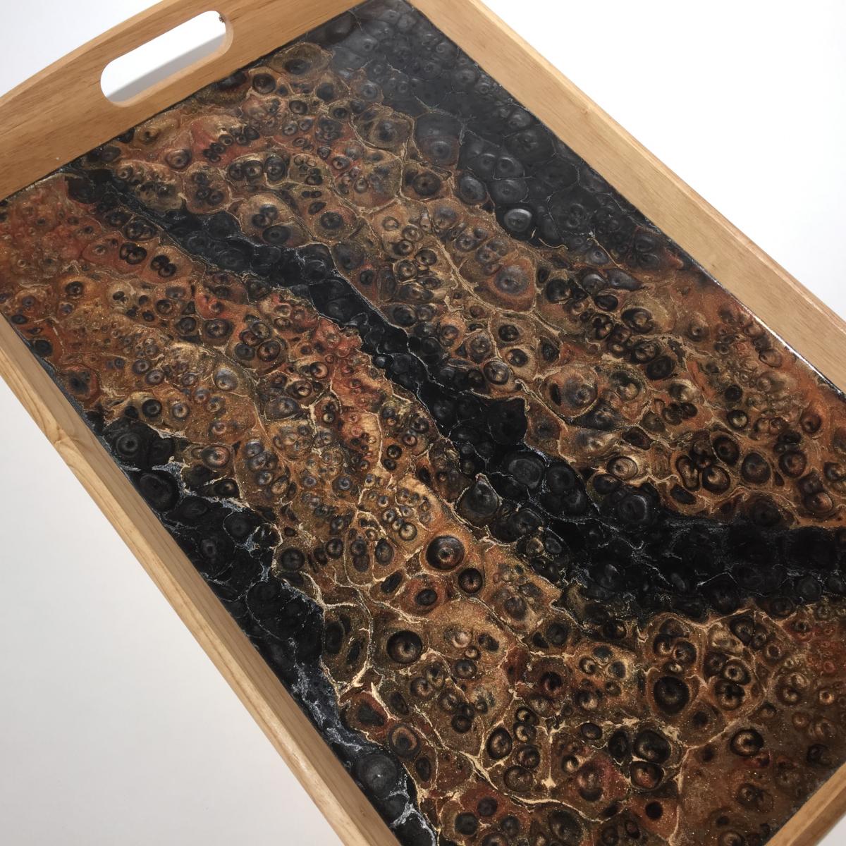 Rectangular Wood, 23" x 14" picture