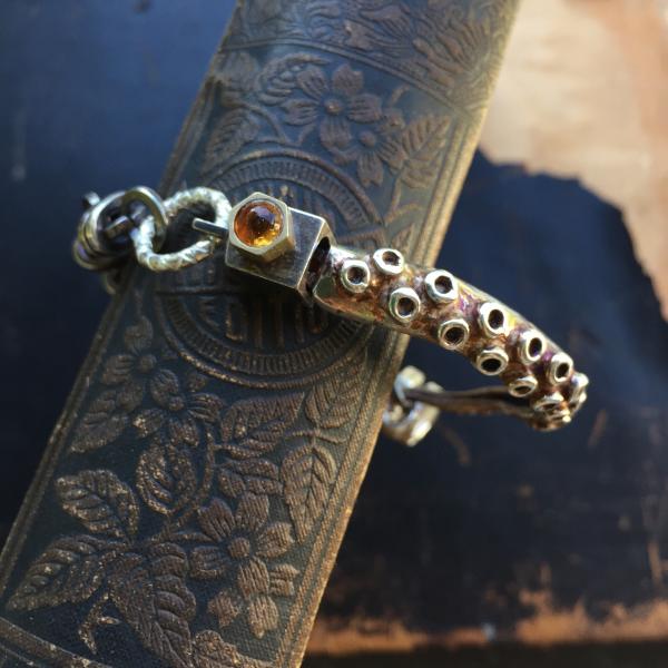 Octopus Tentacle Bracelet with Citrine picture