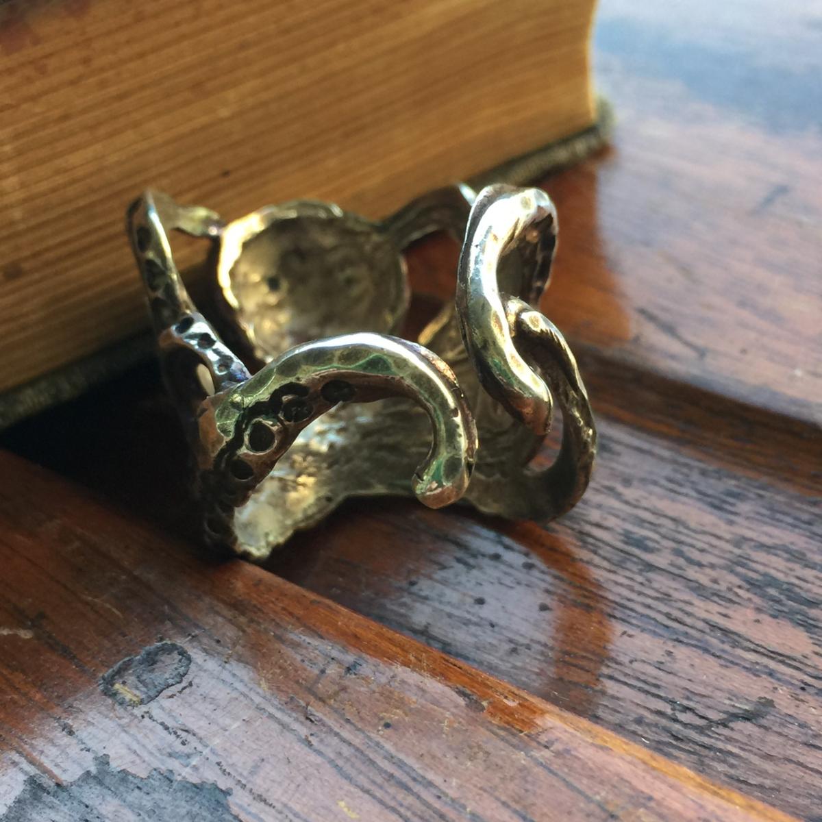 Full-Body Octopus Ring- Adjustable Size 8 - 10 picture