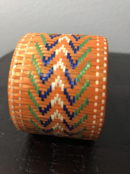 Wide Orange color Caña Flecha Bracelet picture