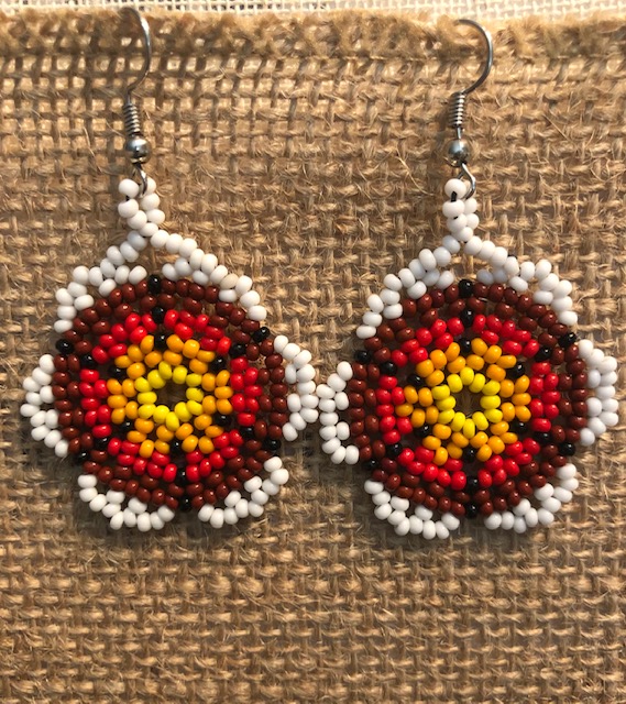 Multicolor Round Earrings picture