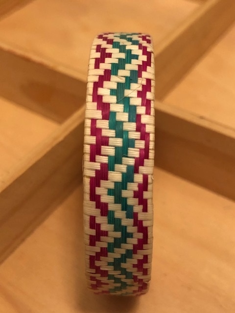 Thin Beige tri-color Caña Flecha Bracelet