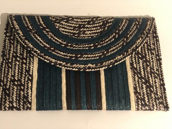 Forest Green Caña Flecha Envelope Clutch picture