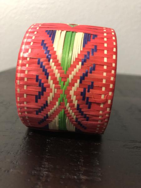 Wide Pink Caña Flecha Bracelet picture