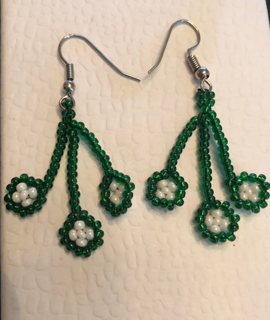 Green Earrings picture