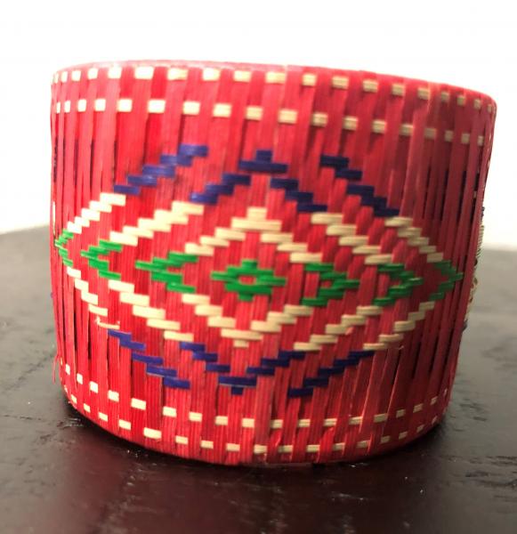 Wide Pink Caña Flecha Bracelet picture