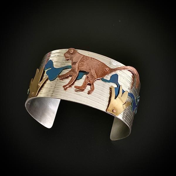 Chimp in the Jungle Cuff