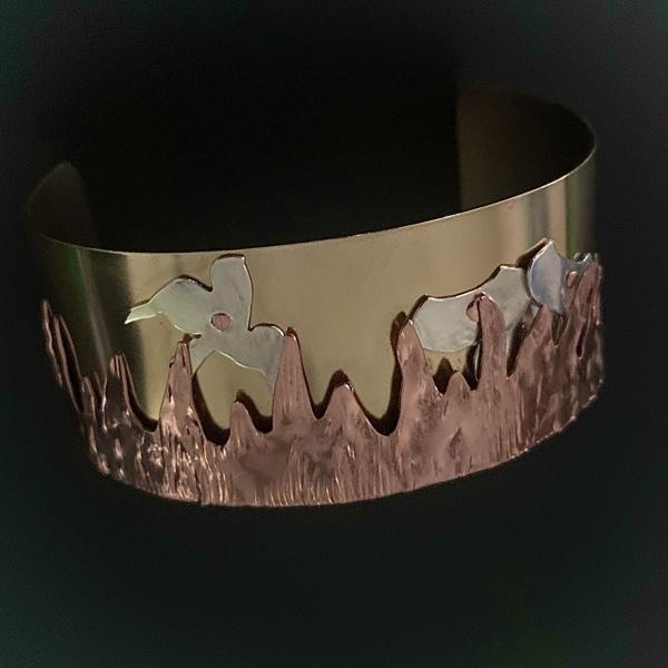 Open to Interpretation Multi-Metal Cuff