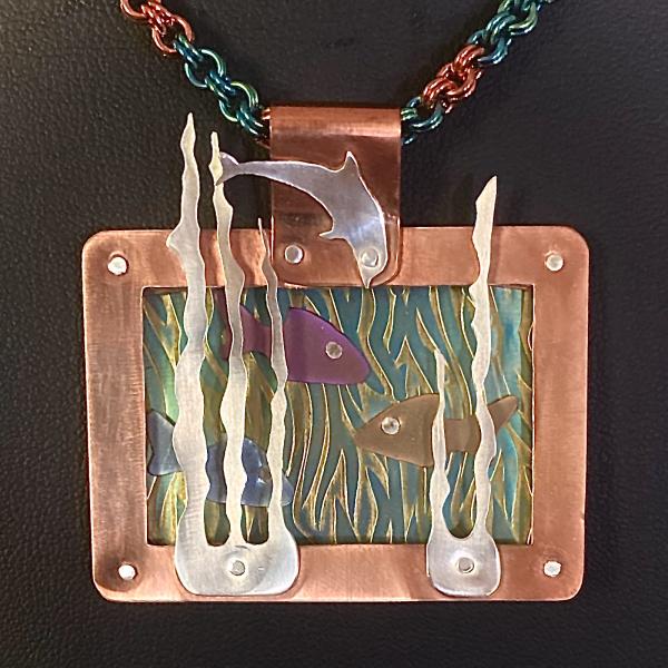 A Window into the Sea Necklace