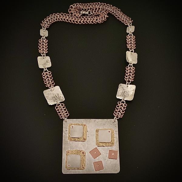 Full of Squares Necklace picture