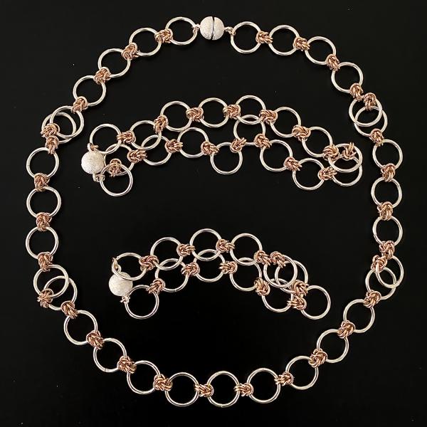 Six Combo Necklace/Bracelet/Anklet Chain Maille picture