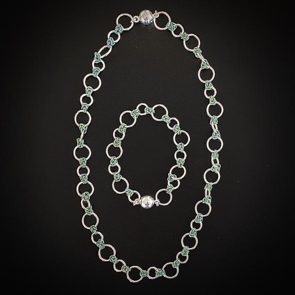 3-in-1 Chain maille Necklace/Bracelet picture