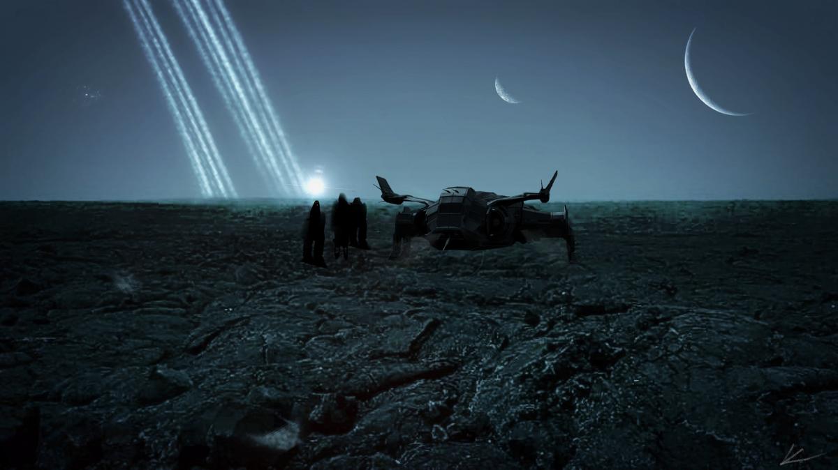 Space and Sci-fi Art picture