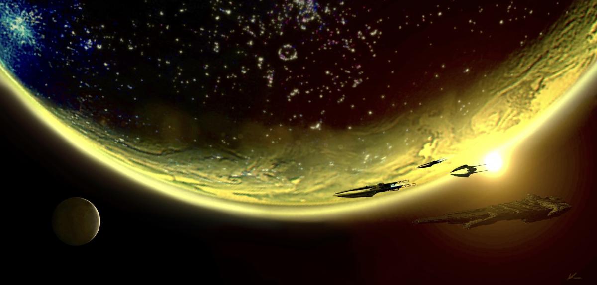 Space and Sci-fi Art picture