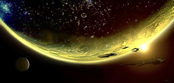 Space and Sci-fi Art picture