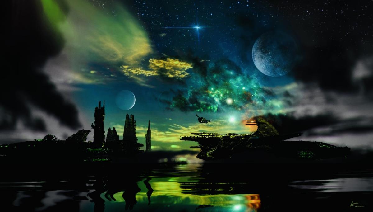 Space and Sci-fi Art picture