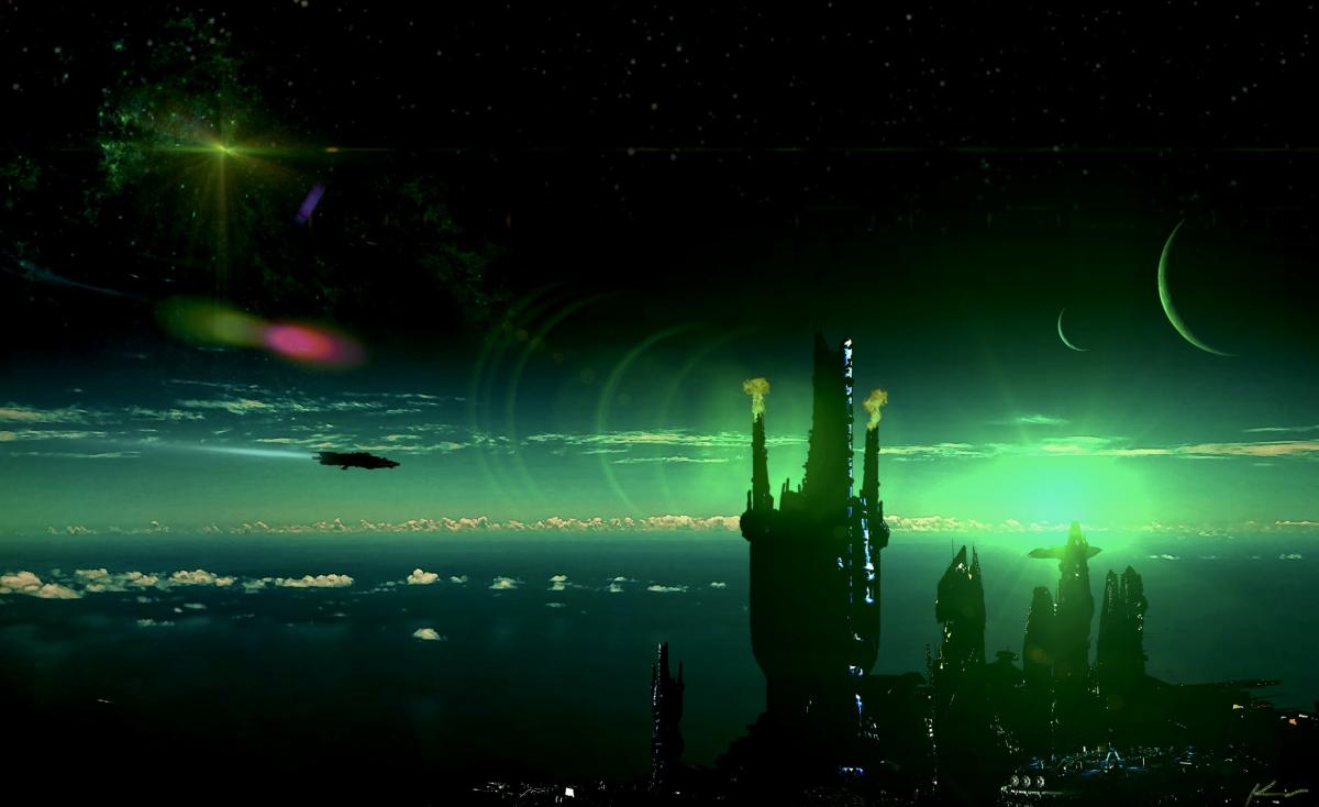 Space and Sci-fi Art picture