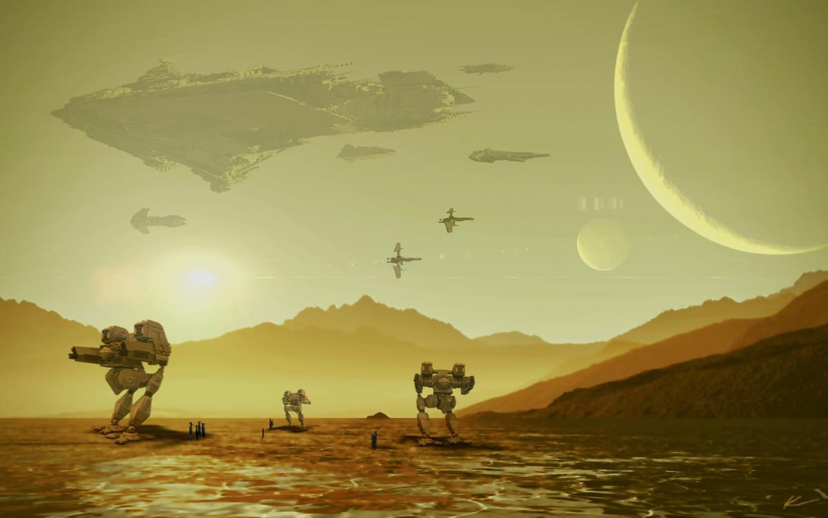 Space and Sci-fi Art picture