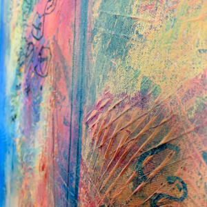 Vivid Visions 72x48 on canvas 2D picture