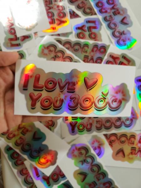 ILY 3000 Sticker