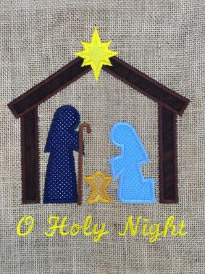 Nativity Yard Flag picture