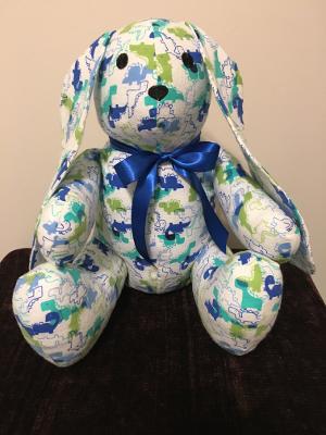 Dinosaur Print Bunny
