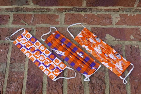 Clemson Face Mask picture