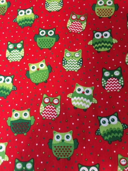 Christmas Owls Face Mask picture