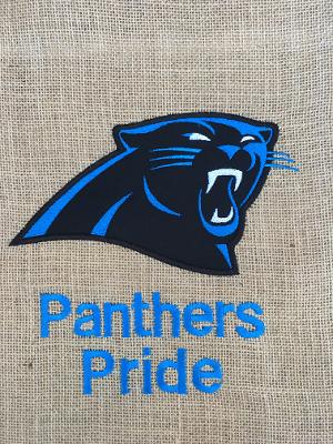 Panthers Pride Yard Flag picture