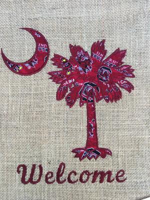 USC Palmetto Tree Yard Flag picture