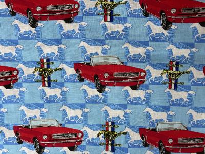 Mustang Convertible Face Mask picture