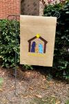 Nativity Yard Flag