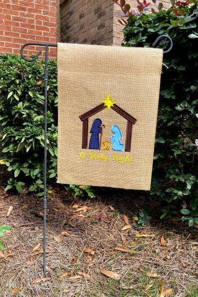 Nativity Yard Flag picture