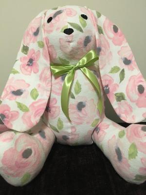 Pink Flower Bunny