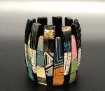 Multi Graphic/ Color Stretch Bracelet II