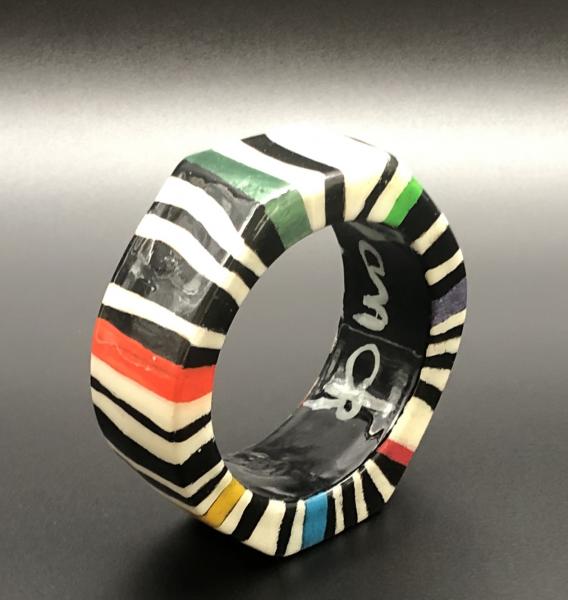 Black White Color Bangle picture