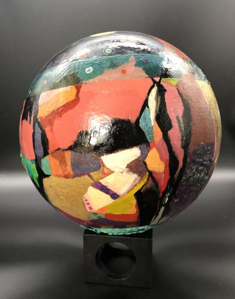 Abstract Cosmos 10" Sphere picture