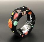 Black Cosmos Bangle