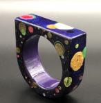 Violet Universe Bangle